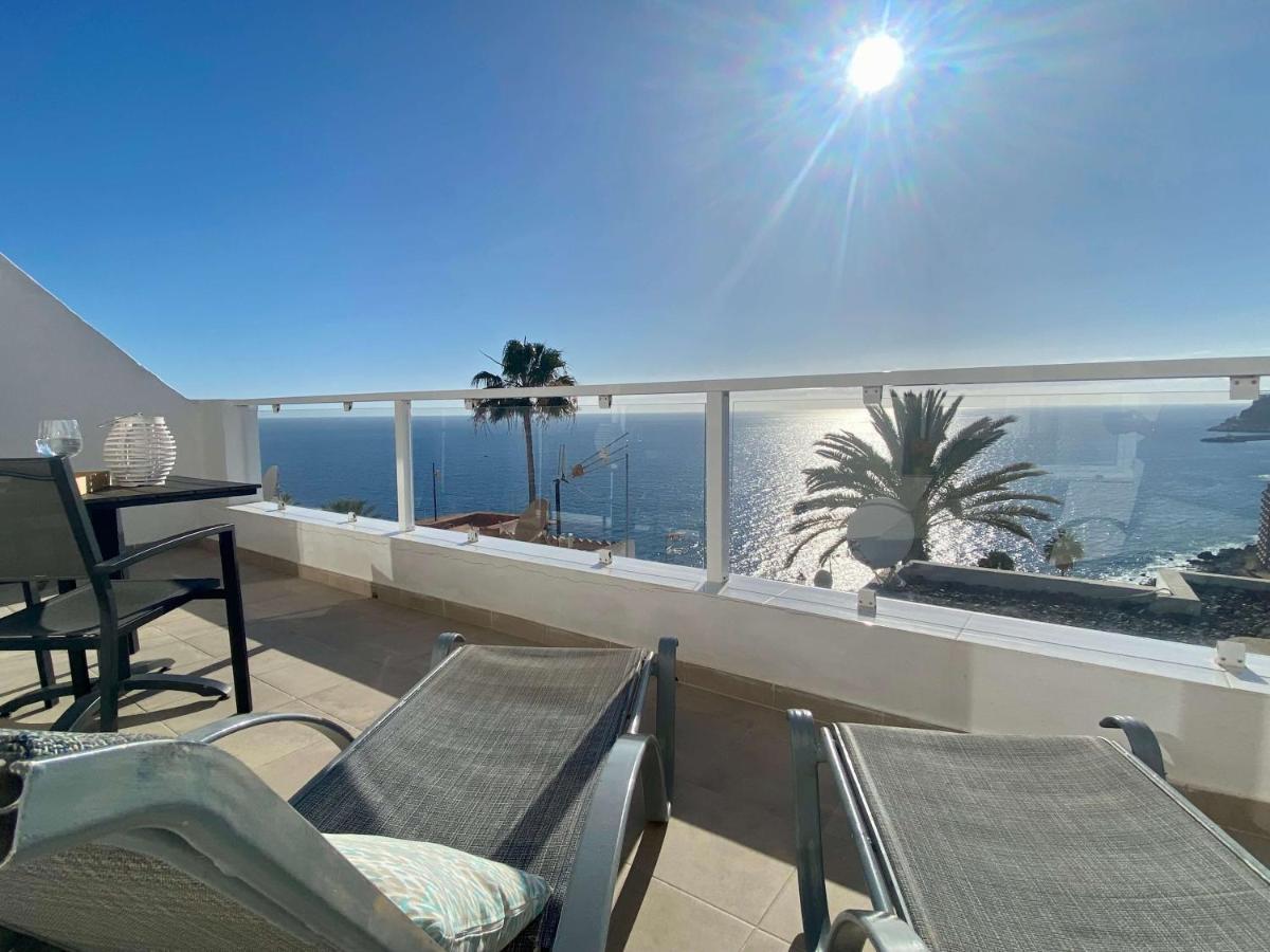 Casa Aita - Refurbished Apartment With Unparalleled Sea View Mogán Eksteriør bilde