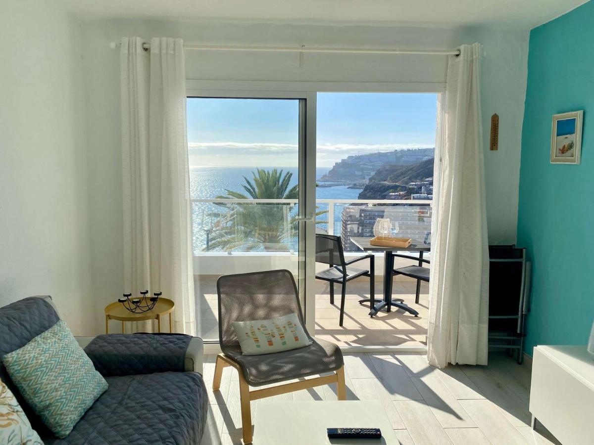 Casa Aita - Refurbished Apartment With Unparalleled Sea View Mogán Eksteriør bilde